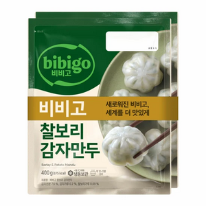 CJ제일제당/비비고 찰보리감자만두(냉동) 400g x2개 /, 800g, 1개