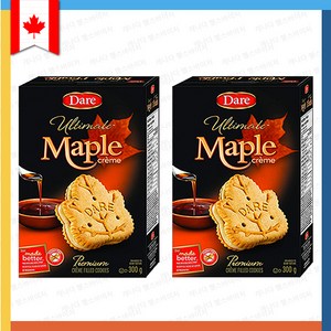 캐나다 메이플 쿠키 데어 Dae Ultimate Maple Ceam Cookies, 2개, 300g