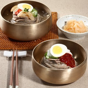 [전철우고향랭면] 평양 냉면 10인분 면 10팩+동치미육수 5봉+비빔장 5봉, 560g, 10개