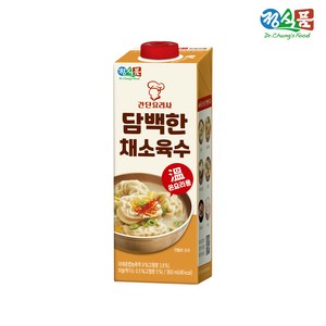 정식품 담백한 채소육수 950mlx4팩, 950ml, 4개