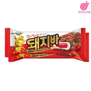 롯데푸드 돼지바 아이스크림, 40개, 70ml