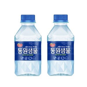 동원샘물 생수 (유/무라벨 랜덤발송), 300ml, 80개