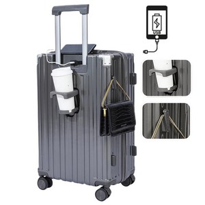 NewBoy 캐리어 20인치 22인치 24인치 기내용 대형 하드 여행용 감성 하드 캐리어 수납 주머니 대용량 패션