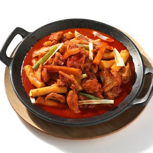 남도분식 춘천 닭갈비 떡볶이 2팩, 2개, 1kg