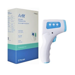 에어핏 비접촉 적외선 온도계 온도측정기 (0~60도) 1개, 혼합색상