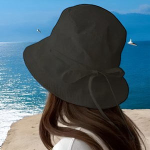 nininini 여성 바스락 벙거지 버킷햇