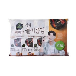 CJ 비비고 직화 들기름김 (4.5g*20), 4.5g, 20개