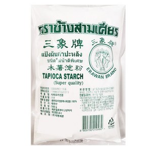 태국 타피오카 전분 TAPIOCA STARCH 500g bot nang thai, 1개