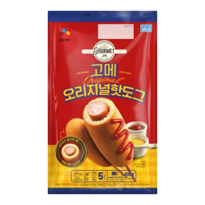 (냉동)[고메]오리지널 핫도그400g, 400g, 2개