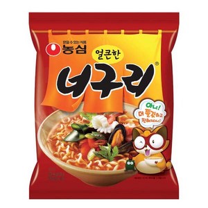 너구리 얼큰한 맛 120g, 40개