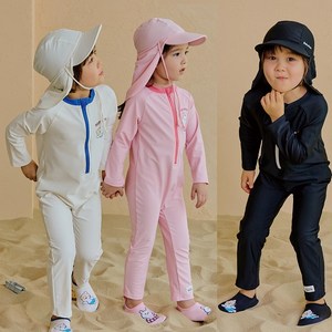 [래쉬가드] 아기 애니멀 우주복 래쉬가드 유아 수영복 남아 여아 레쉬가드 일체형 전신수트