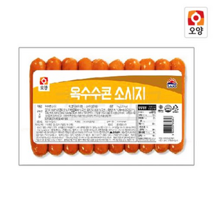 사조오양 옥수수콘 소시지, 3개, 1kg