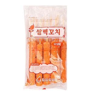 쫀득말랑 쌀떡꼬치 900gX15봉 (90gX150개), 900g, 15세트, 1