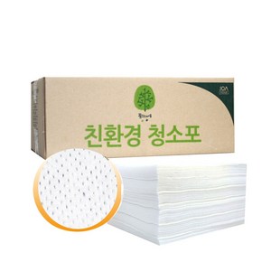 청소용부직포/정전기청소포 홀타입60g 150매/23*25cm
