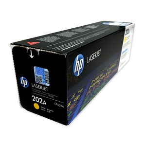HP No202 CF500A CF501A CF502A CF503A 주문, CF502A 노랑, 1개