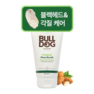 [불독]오리지널 페이스스크럽 (자연유래 남성 스크럽폼), 1개, 125ml