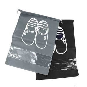 컬러 신발 보관 주머니 부직포 실내화