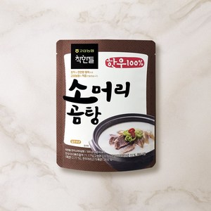 착한들 한우 소머리 곰탕, 5개, 500g