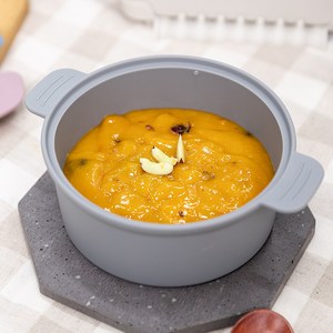 소노리떼 실리콘 계란찜기 중형 700ml, 그레이, 1개