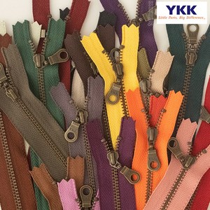 퀼팅맘 YKK지퍼 앤틱 납작드롭 25컬러, 28cm 그레이, 1개