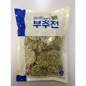 [아이스박스 무료포장] 요리가 맛있다 부추전 1kg 냉동식품, 1개