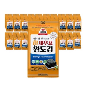 새우표 완도 도시락김, 2g, 100개