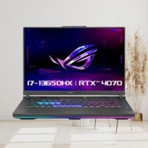 에이수스 2023 ROG 스트릭스 G16 코어i7 인텔 13세대 지포스 RTX 4070, Eclipse Gay, 512GB, 16GB, Fee DOS, G614JI-N3041