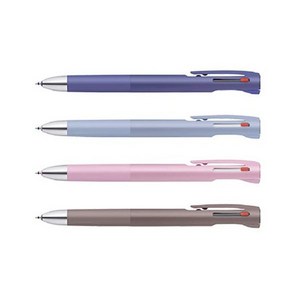 제브라 블렌 3색볼펜 비즈니스 컬러 한정판 BLEN 3C 0.5mm, 스모크블루