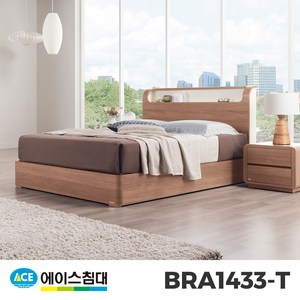 에이스침대 BRA 1433-T CA등급/LQ(퀸사이즈), 월넛+아이보리