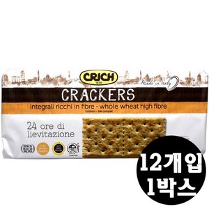 크릭 통밀 크래커, 250g, 12개