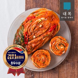 대복 포기김치 5kg (김치품평회 최우수상 농식품부장관 수상), 1개