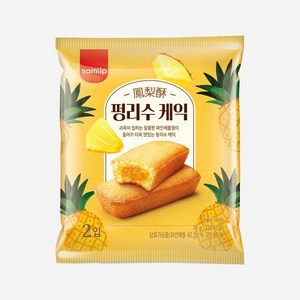 삼립 간식 펑리수 케익, 10개, 76g