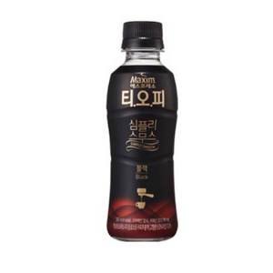 [더자연] 맥심 TOP 심플리 스무스 블랙 240mlx20, 240ml, 20개