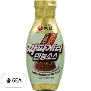 짜파게티 만능소스, 280g, 6개