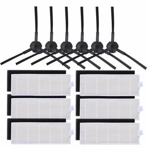 호환 교체 SSAKS 싹스 로봇청소기 ARW-C100 로봇 진공 청소기 예비 부품 액세서리 사이드 브러쉬 Hepa 필터 걸레, Set 1, 01 Set 1, 1개
