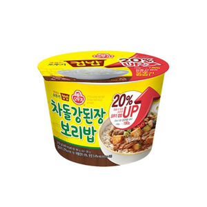 오뚜기 컵밥 차돌 강된장 보리밥, 310g, 3개