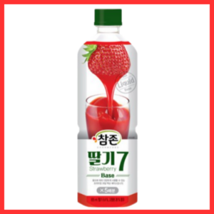 참존식품 딸기7베이스 835ml, 10개