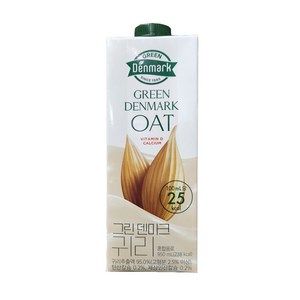 덴마크 그린덴마크 귀리, 950ml, 1개