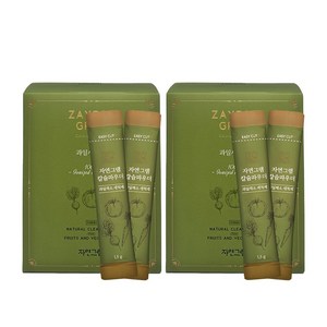 자연그램 칼슘파우더 과일세척세제, 60포, 1.5g