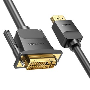 벤션 양방향 HDMI to DVI 케이블 ABF, 1.5m, 1개