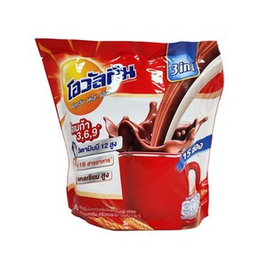 태국 오발틴 코코아 3in1 스틱 435g(29g x 15봉) 핫초코 스틱 Thi Ovaltine Cocoa, 15개, 29g, 15개입