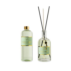 신향출시 골드에디션 디퓨저 500ml + 리필액 500ml 에이로마플라붐, 시그니처솝, 베리 앤 버가못
