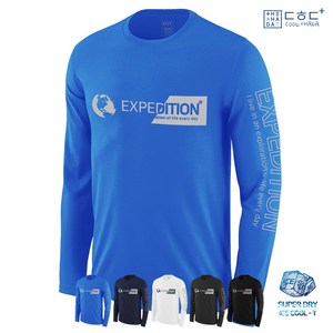 ㄷㅎㄷ+기능성 시원한 냉감 슈퍼드라이 SUPERDRY COOL FOV SPORTS 아이스 쿨 긴팔티_FVL07 EXPEDITION 긴팔 티셔츠