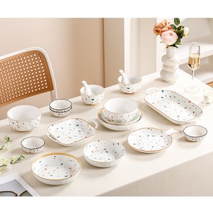 블랙케이세븐 심플 2인용그릇세트 9종 17P