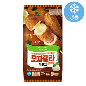 풀무원 모짜렐라 핫도그, 80g, 4개