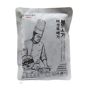 (무)(냉동)버섯뚝배기불고기(태종 400g)X30개, 30개, 400g