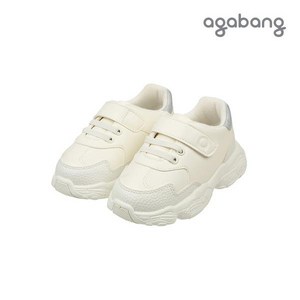 아가방 중계점 론 어글리 운동화 (WHITE) *24년 봄신상* 베이직 밸크로 디자인 깔끔한 화이트 어글리 운동화 12개월~36개월 이상 130mm~160mm