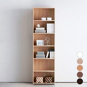 [두닷] 콰트로 600 6단 책장, 월넛보그