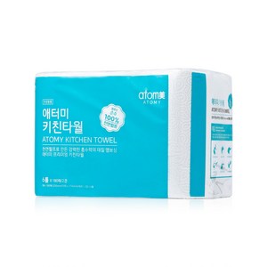 애터미 프리미엄 키친타올 180매 6개입, 1세트, 6개