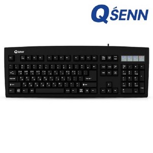 큐센 QSENN SEM-DT35 NEW (블랙 USB), 유선 키보드 SEM-DT35 NEW USB (블랙) 정품